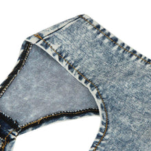 Denim Dress Off Shoulder Hollow Out Mini Dress Backless Woman Dress Summer Casual Vestido Jeans Vestidos Cortos#B725 SM6