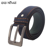 Designer Belt Imitate Jeans Men Casual Artificial Leather Belt Buckle Waist Strap Belts Cintos Para Homens#B825 SM6
