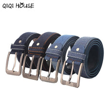 Designer Belt Imitate Jeans Men Casual Artificial Leather Belt Buckle Waist Strap Belts Cintos Para Homens#B825 SM6