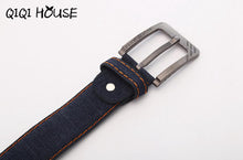 Designer Belt Imitate Jeans Men Casual Artificial Leather Belt Buckle Waist Strap Belts Cintos Para Homens#B825 SM6