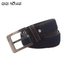 Designer Belt Imitate Jeans Men Casual Artificial Leather Belt Buckle Waist Strap Belts Cintos Para Homens#B825 SM6