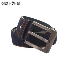 Designer Belt Imitate Jeans Men Casual Artificial Leather Belt Buckle Waist Strap Belts Cintos Para Homens#B825 SM6