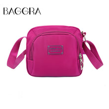 Designer Women Crossbody Bag Nylon Waterproof Bolsa Feminina Zipper Fastening Pockets Solid Shoulder Bag SM6