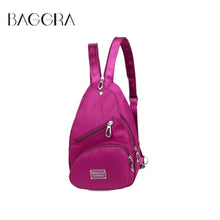Designer Women Waterproof Bag Multi Carrying Methods Zipper Small Bag Traveling Backpack Shoulder Bag Girls Chest Bag SM6