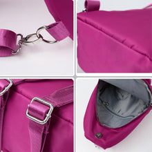 Designer Women Waterproof Bag Multi Carrying Methods Zipper Small Bag Traveling Backpack Shoulder Bag Girls Chest Bag SM6