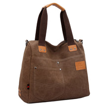 Designer Handbags Women Canvas Handbag Casual Shoulder Bag Large Capacity Vintage Crossbody Tote Retro Travel Bag SM6