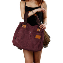 Designer Handbags Women Canvas Handbag Casual Shoulder Bag Large Capacity Vintage Crossbody Tote Retro Travel Bag SM6