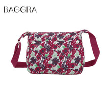 Designer Women Crossbody Bag Graffiti Printed Sling Bag Water-Proof Multi Pocket Adjustable Strap Casual Nylon Shoulder Bag  SM6