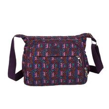 Designer Women Crossbody Bag Graffiti Printed Sling Bag Water-Proof Multi Pocket Adjustable Strap Casual Nylon Shoulder Bag  SM6