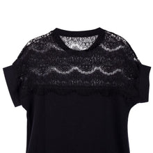 Elegant Women Lace Dresses Hollow Out Loose Sexy Short Casual Dress SM6