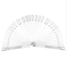 False Display Nail Art Fan Wheel Polish Practice Tip Sticks Nail Art 50pcs Top Good PY7 SM6