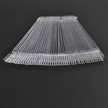 False Display Nail Art Fan Wheel Polish Practice Tip Sticks Nail Art 50pcs Top Good PY7 SM6