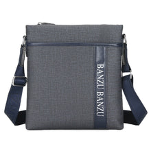 Famous Canvas Men Bag Casual Business PU Leather Patchwork Mens Messenger Bag Vintage Men Crossbody Bag Zipper Bolsas  SM6