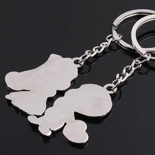 of Keyrings Couple Lover Key Rings Chains Fob Metal Bride Groom Heart Love Keychains Gifts  SM6