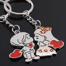 of Keyrings Couple Lover Key Rings Chains Fob Metal Bride Groom Heart Love Keychains Gifts  SM6