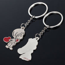 of Keyrings Couple Lover Key Rings Chains Fob Metal Bride Groom Heart Love Keychains Gifts  SM6