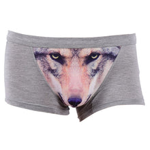 3D Wolf Eagle Underwear Men Cotton Boxer Cartoon Panties Ucrotch Animal Print Shorts Calzoncillos Homme SM6
