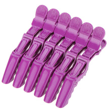 6Pcs Hair clip Grip Plastic Crocodile Hairpins Sectioning Clips Clamps Hairdressing Salon Hair Grip DIY Accessories SM6