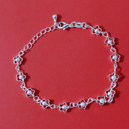 Bangles Vogue Bracelet Plum Blossom Chain Bracelet Beads Bracelet SM6