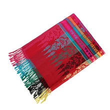 Bohemian Scarves Women Pashmina Colorful Floral Print Tassel Fringe Scaft Casual Ladies Shawls And Scarves SM6