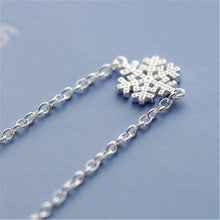 Charm Women Girl Snowflake Shape Wrap Chain Bracelet Silver plated Love Dainty Bridesmaid jewelry Gift SM6