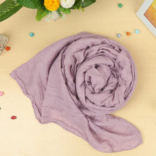 Cotton Scarf Women Shawls and Scarves Scarf Solid Color Casual Neck Warmer Wrap Long Pashmina SM6