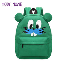 Cute Cartoon Mouse Print Women Backpack Zipper Pocket Canvas Bags Student Bag For Teenager Girls School Bag Rucksack SM6