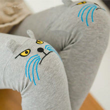 Cute Cat Printed Leggings Women Pants Cute Cotton Girl Leggings Women Clothing 5 Colors SM6