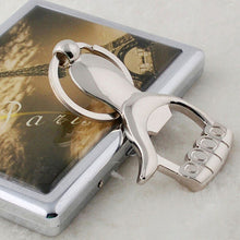 H  Bottle Opener H  Key Ring Chain Multifunctional Metal Key Chain Versatile Wedding Gift  SM6