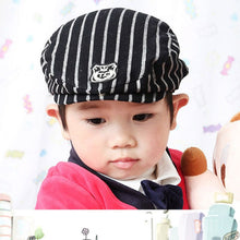 Fashion Infant Kids Baby Cool Boy Girls Stripes Peaked Baseball Beret Cap Sun Hat Child Pography Props SM6