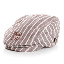 Fashion Infant Kids Baby Cool Boy Girls Stripes Peaked Baseball Beret Cap Sun Hat Child Pography Props SM6