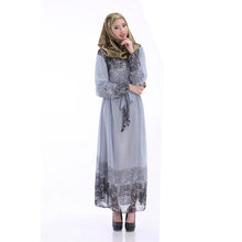 Fashion Kaftan Abaya Jilbab Islamic Muslim Women Vintage Maxi DressBelt PY3 SM6