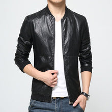Men Jackets PU Men's Casual Dress Jackets Men Outwears Coats Slim Fits Plus Size Coats SM6