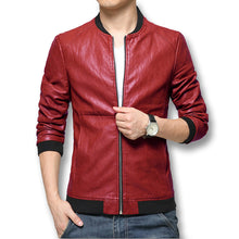 Men Jackets PU Men's Casual Dress Jackets Men Outwears Coats Slim Fits Plus Size Coats SM6
