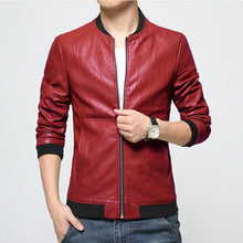 Men Jackets PU Men's Casual Dress Jackets Men Outwears Coats Slim Fits Plus Size Coats SM6