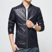 Men Jackets PU Men's Casual Dress Jackets Men Outwears Coats Slim Fits Plus Size Coats SM6