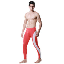 Fashion Men Modal Long Johns Pants Low Rise Pouch Trousers Thermal Underwear M L XL SM6
