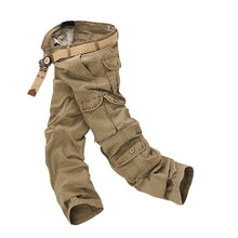Men's Cargo Pants Warm Sports Baggy Pants Cotton Trousers For Men Camouflage Military Tactical Overalls Hombre SM6