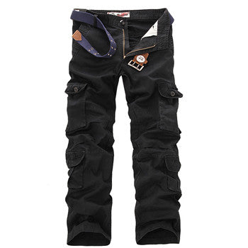 Men's Cargo Pants Warm Sports Baggy Pants Cotton Trousers For Men Camouflage Military Tactical Overalls Hombre SM6