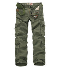 Men's Cargo Pants Warm Sports Baggy Pants Cotton Trousers For Men Camouflage Military Tactical Overalls Hombre SM6