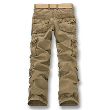 Men's Cargo Pants Warm Sports Baggy Pants Cotton Trousers For Men Camouflage Military Tactical Overalls Hombre SM6