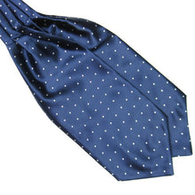 Polka Dot Men Long Silk Scarves/Cravat Ascot Ties Handkerchief Gentlemen SM6
