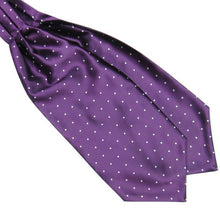 Polka Dot Men Long Silk Scarves/Cravat Ascot Ties Handkerchief Gentlemen SM6