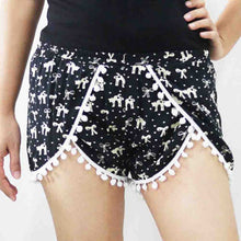 Fashion Print Short Plus Size Casual Mini Shorts irregular Women Short Pants Clothing SM6