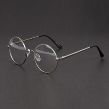 Fashion Retro Unisex Women Men Metal Frame Round Clear Lens Glasses Nerd Spectacles Eyeglass 5 Colors SM6