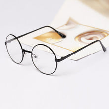 Fashion Retro Unisex Women Men Metal Frame Round Clear Lens Glasses Nerd Spectacles Eyeglass 5 Colors SM6