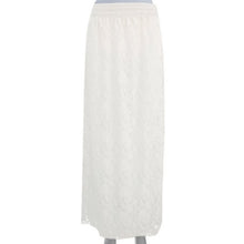 Fashion Sexy Womens High Waist Lace Floral Long Maxi Skirt Causal Party PY3 SM6