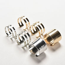 Top Of Finger Over The Midi Tip Finger Above The Knuckle Open Ring For Women Jewelry Gold Sliver Color 3pc SM6
