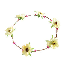 Fashion Women Girls Bridal Flower Crown Headband Wedding Prom Beach Floral Garland Hairband PE3 SM6