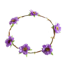Fashion Women Girls Bridal Flower Crown Headband Wedding Prom Beach Floral Garland Hairband PE3 SM6